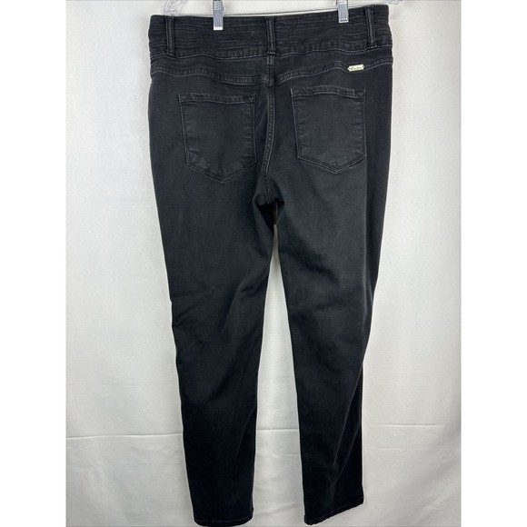 KanCan Signature Buckle Exclusive Black Jeans Size 32‎ Style#VBK1401A Cut#6375 - Picture 2 of 7